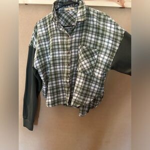 Cropped flannel